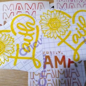 Sunflower/Faith car decal.